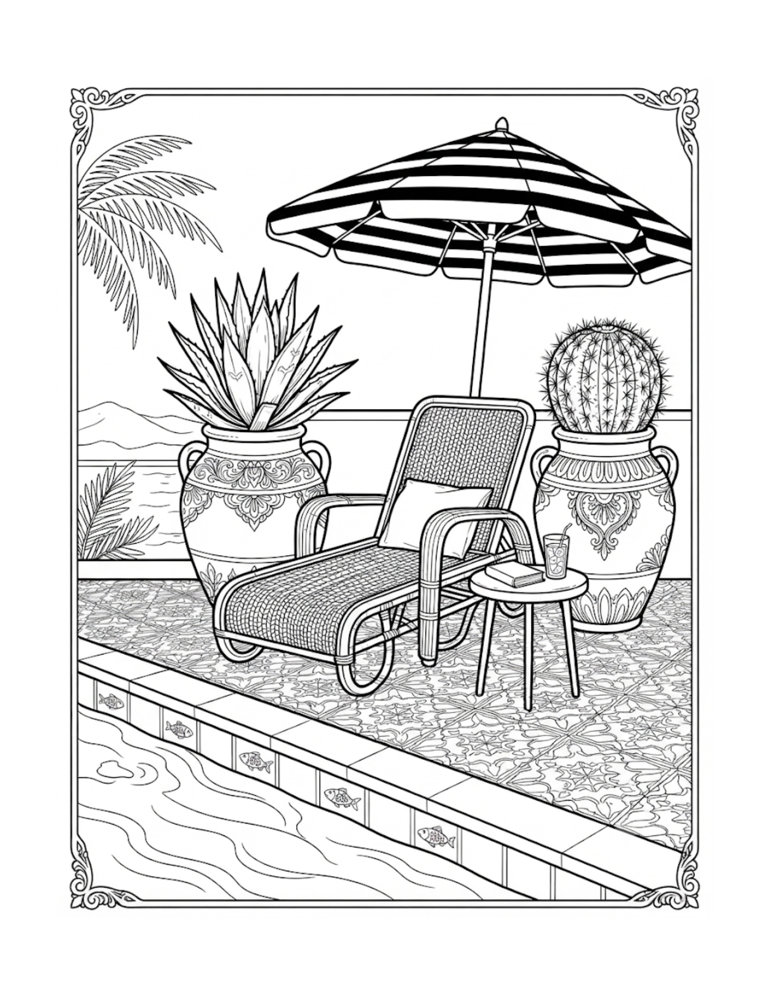 Interior page 2 from Prickly & Peaceful